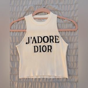 Dior Monsieur crop tank